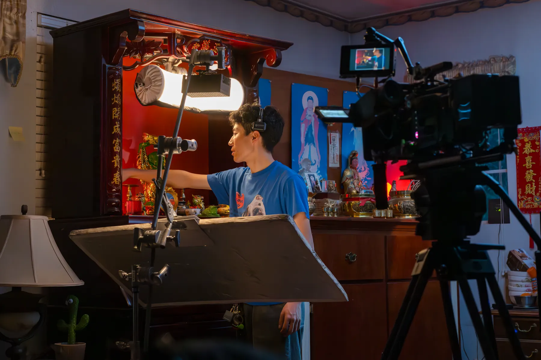 Behind the scenes on the set of Kohl's Spec (6 of 17)