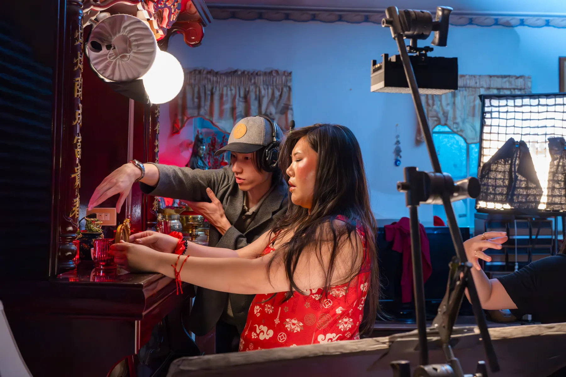 Behind the scenes on the set of Kohl's Spec (7 of 17)