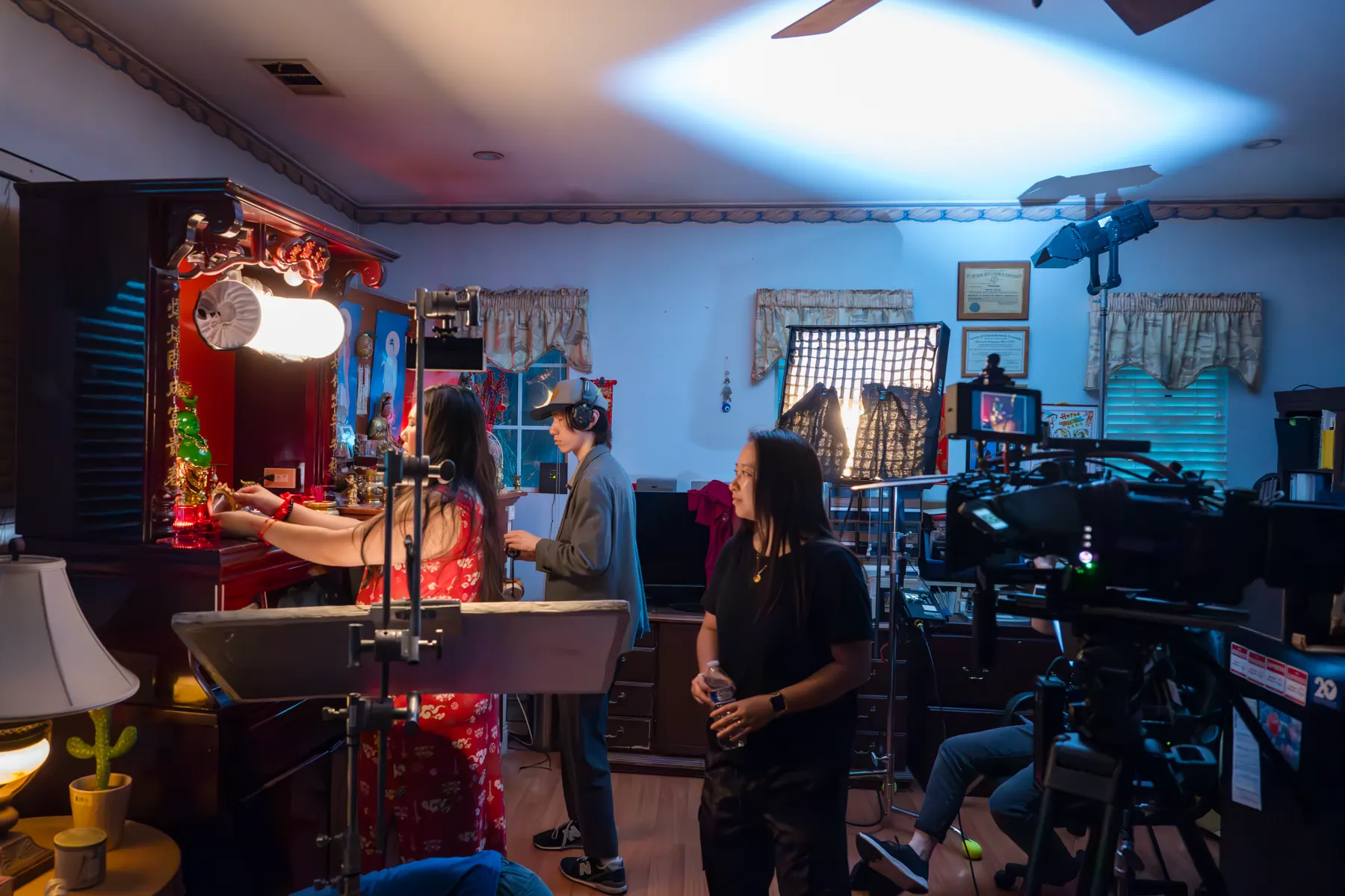 Behind the scenes on the set of Kohl's Spec (8 of 17)