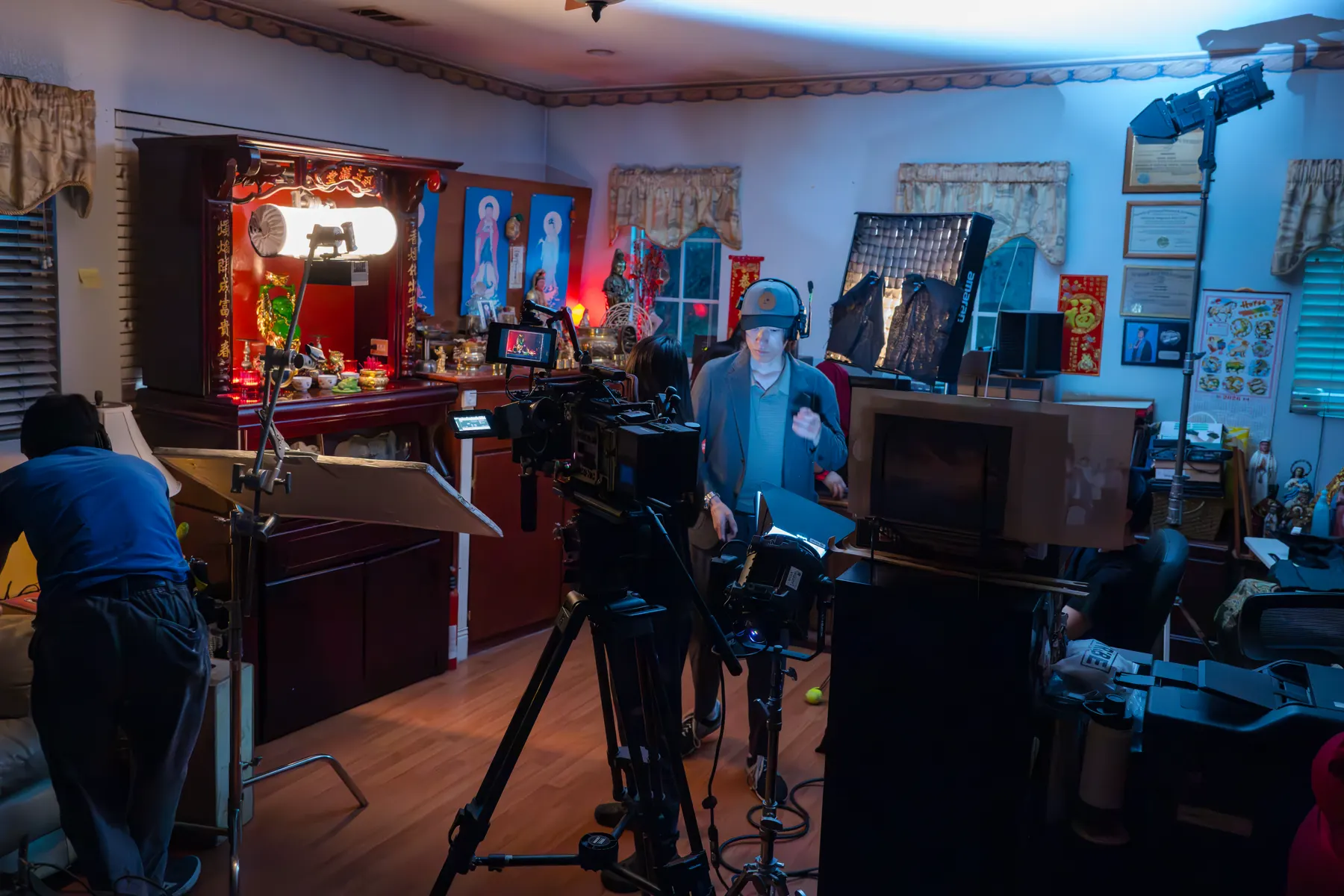 Behind the scenes on the set of Kohl's Spec (9 of 17)