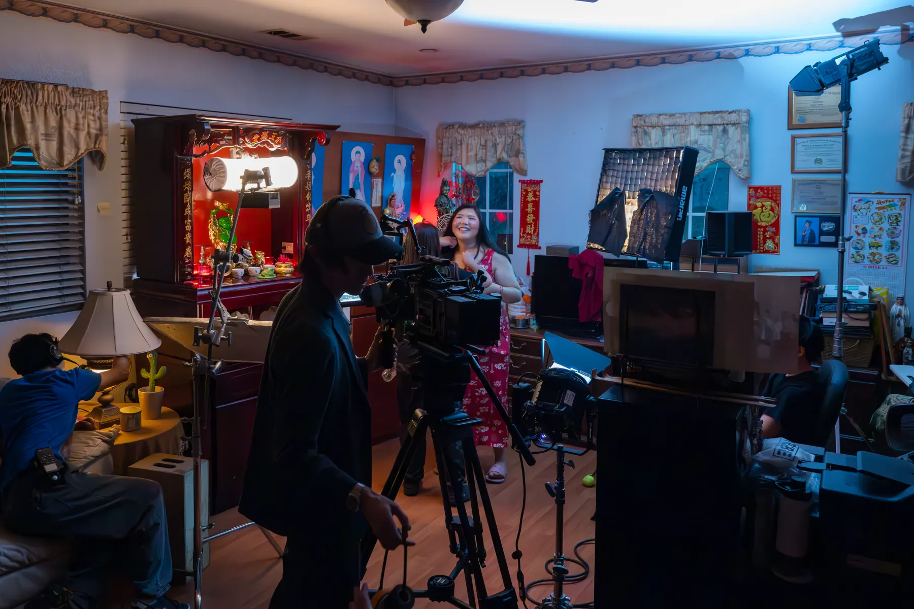Behind the scenes on the set of Kohl's Spec (10 of 17)