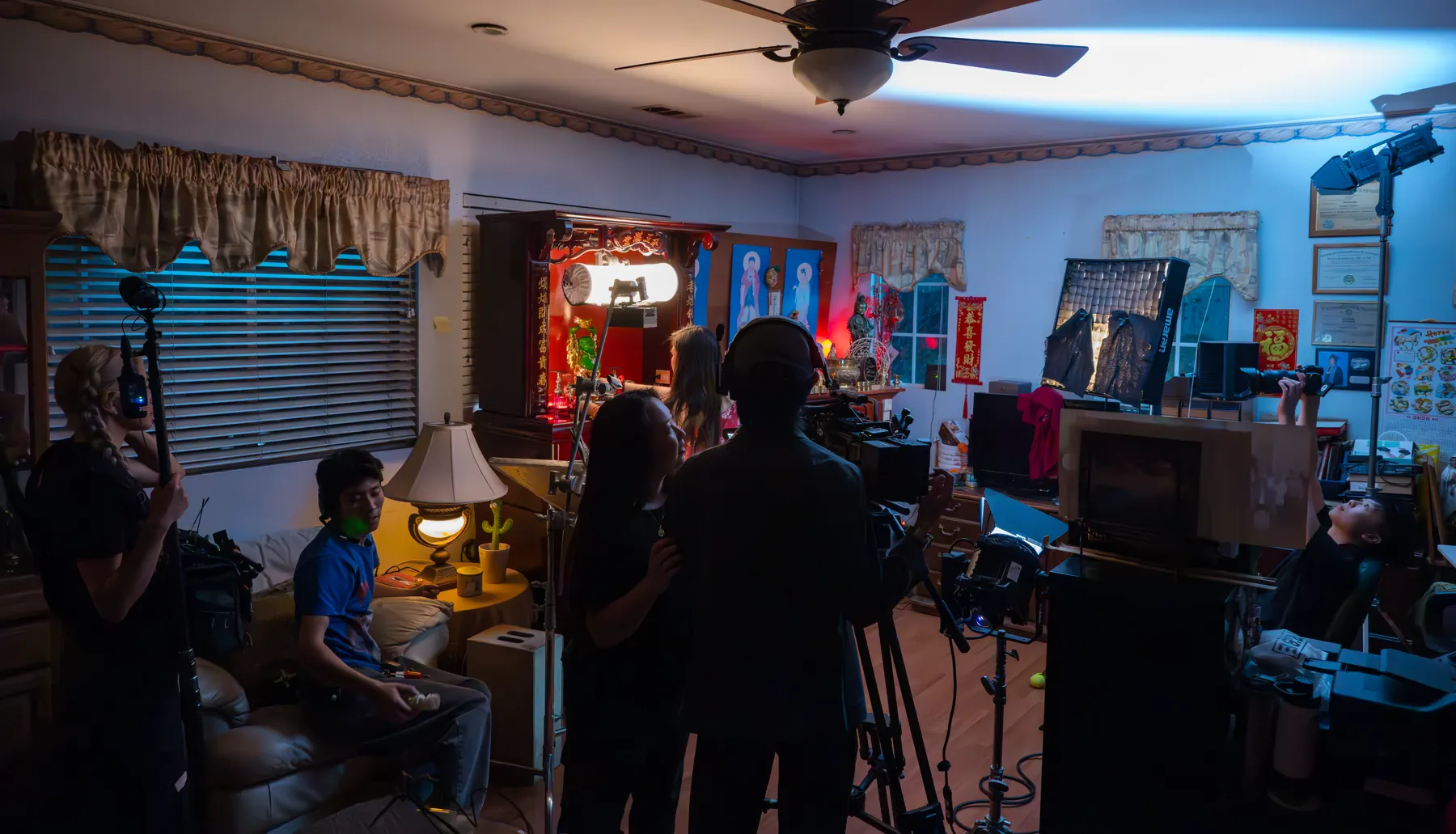 Behind the scenes on the set of Kohl's Spec (11 of 17)
