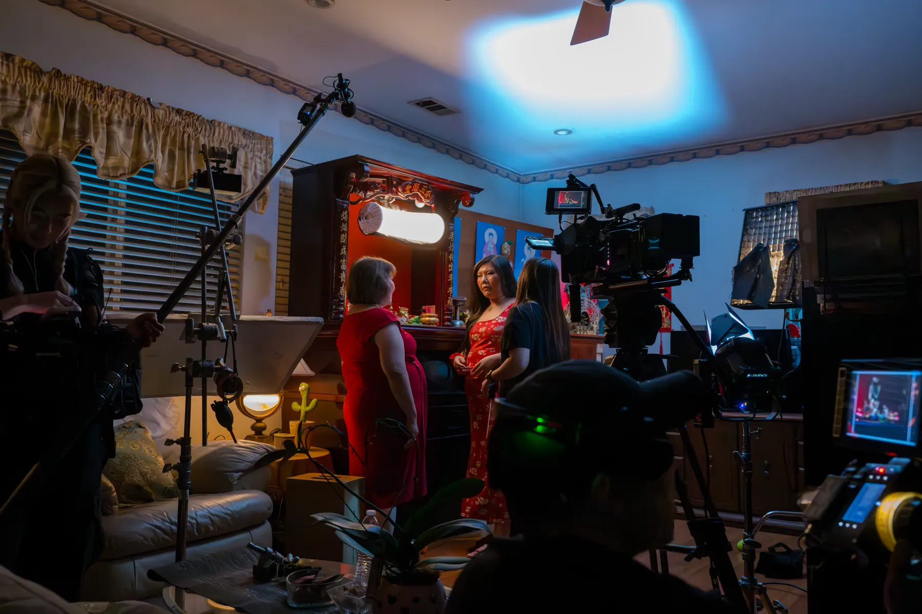 Behind the scenes on the set of Kohl's Spec (12 of 17)
