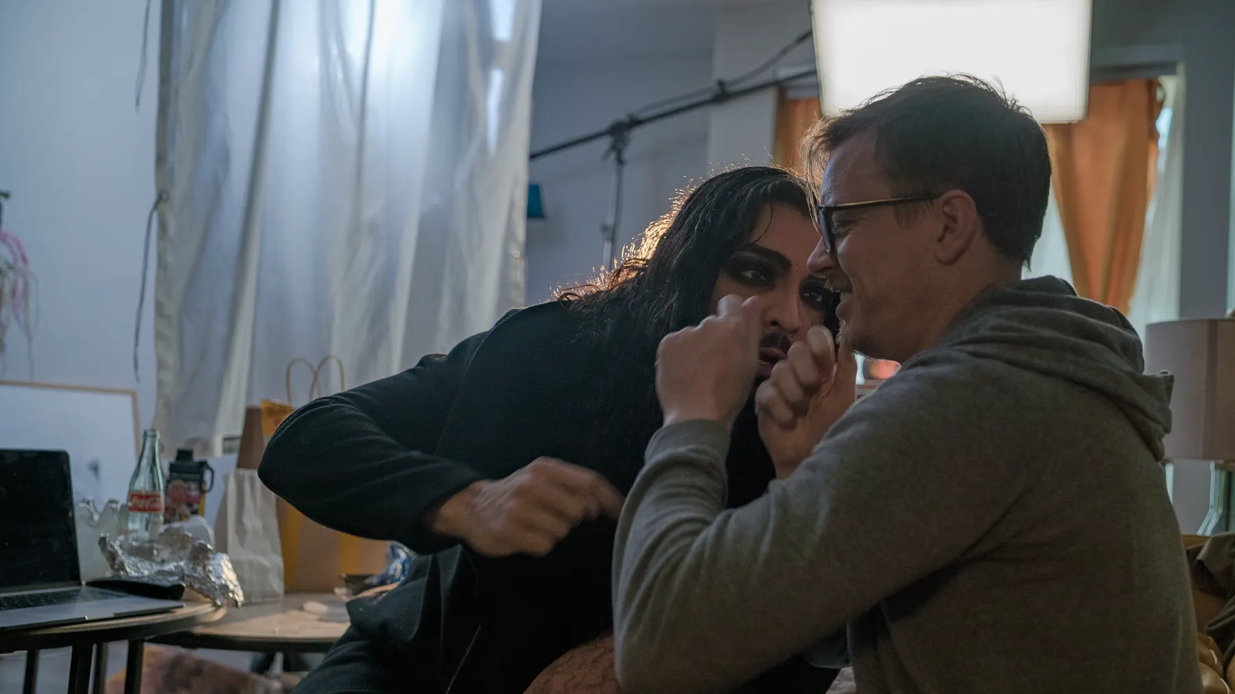 Behind the scenes on the set of Madness Incarnate (1 of 3)