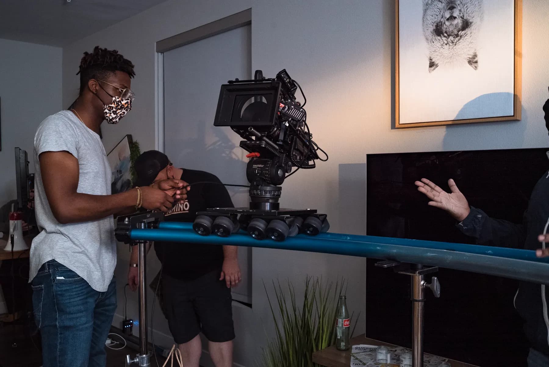 Behind the scenes on the set of Madness Incarnate (2 of 3)