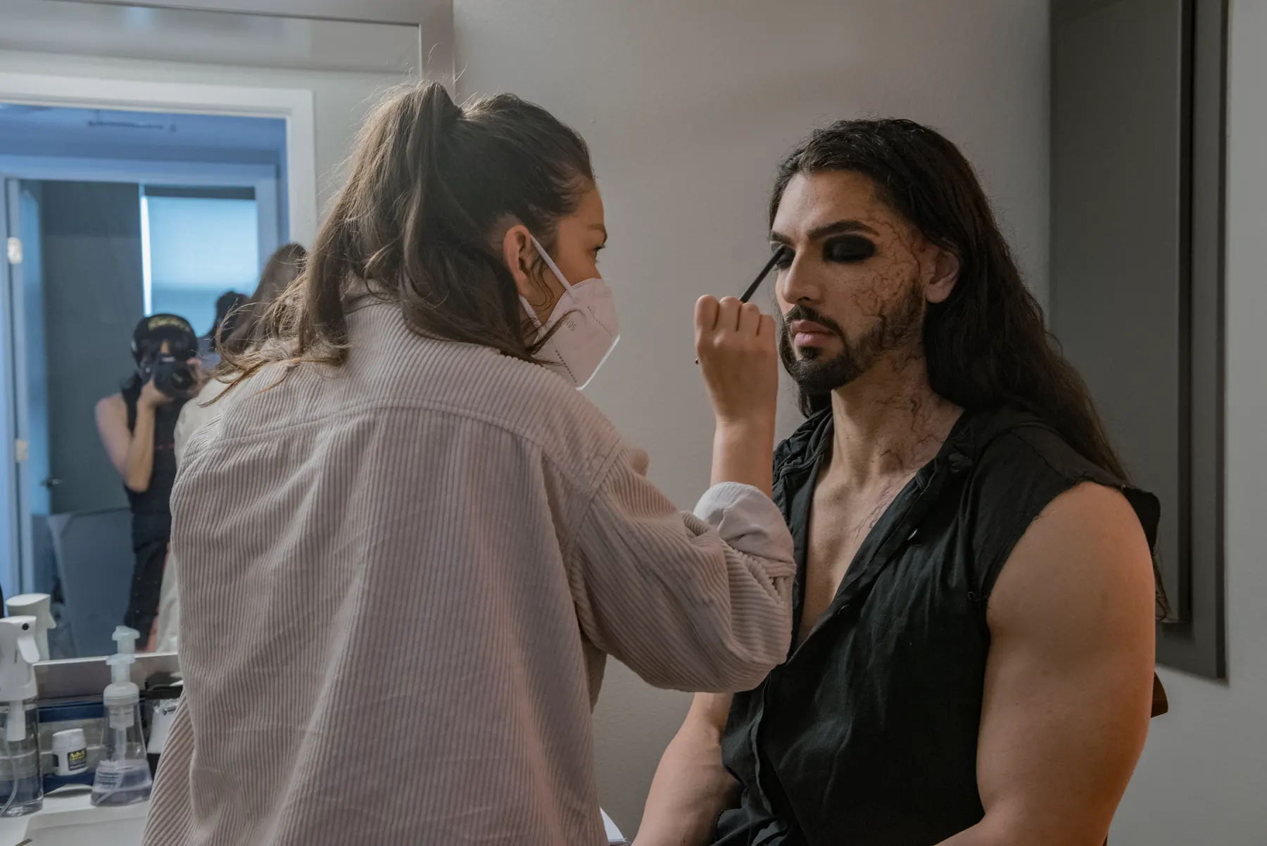 Behind the scenes on the set of Madness Incarnate (3 of 3)