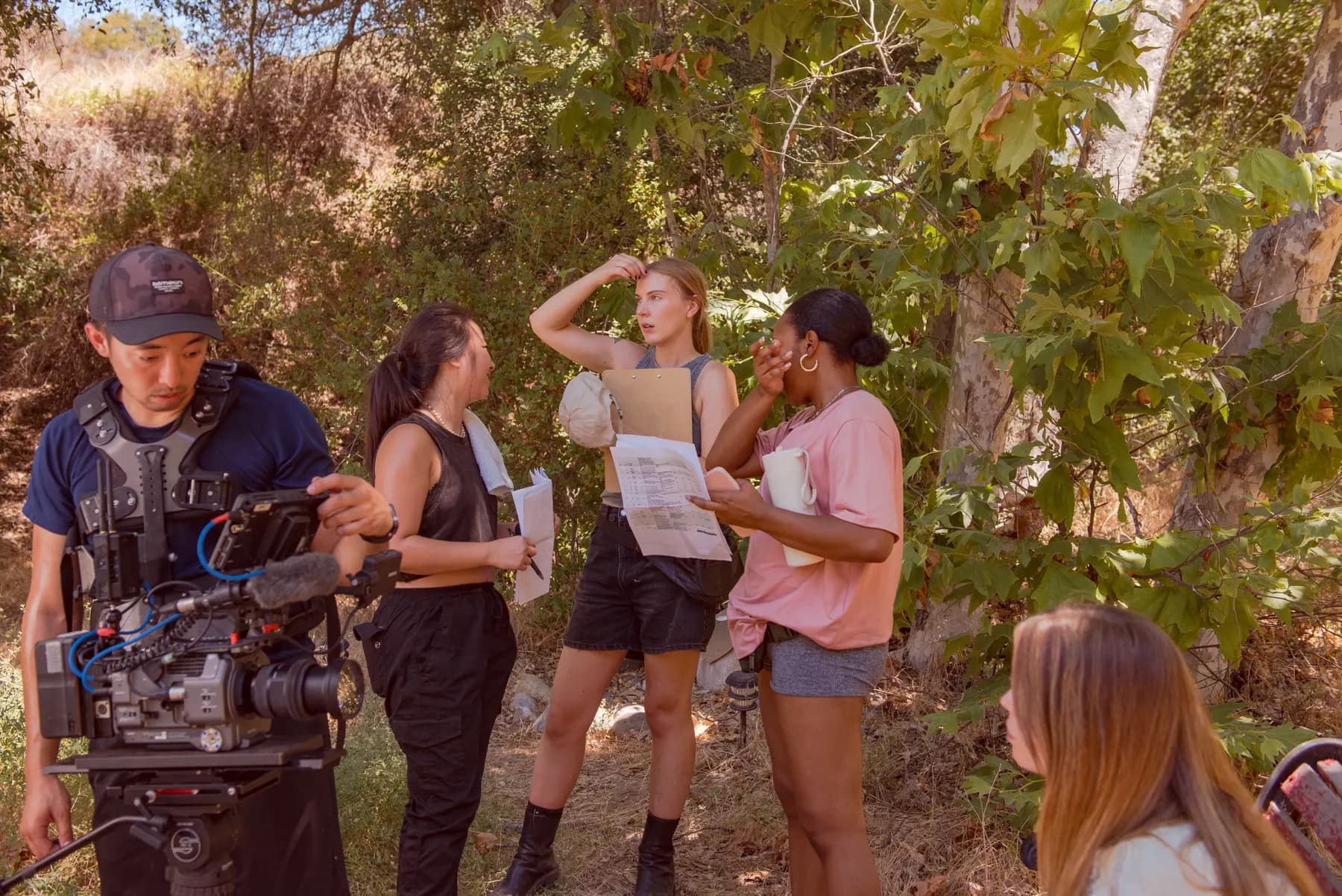 Behind the scenes on the set of To Her (1 of 6)