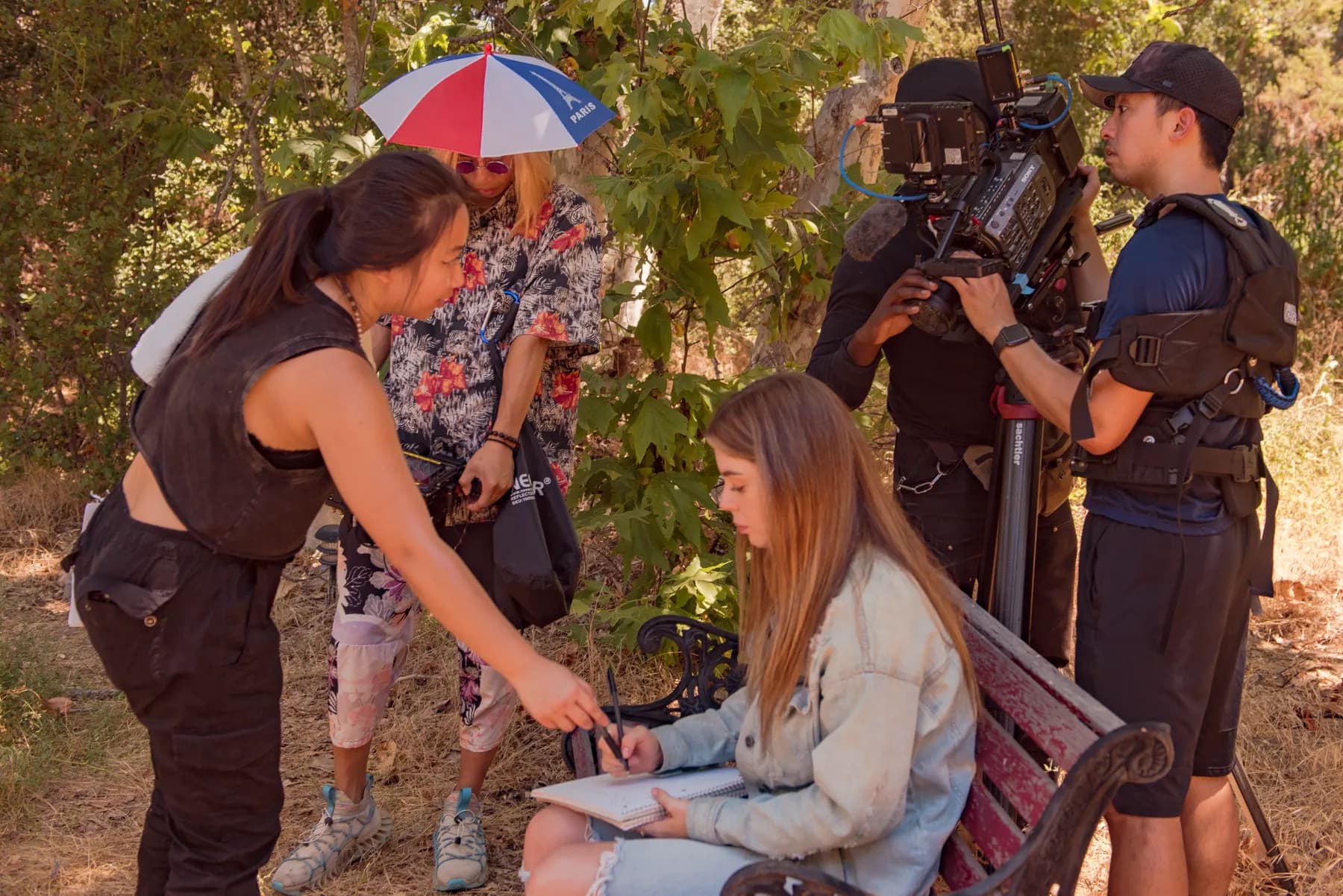 Behind the scenes on the set of To Her (2 of 6)