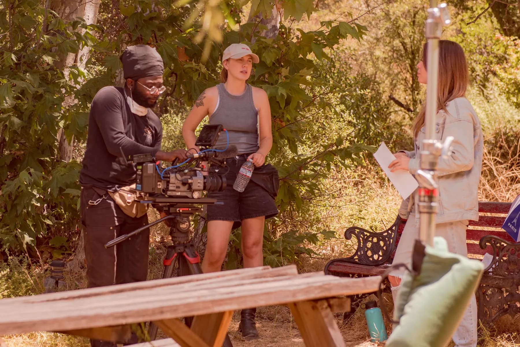 Behind the scenes on the set of To Her (4 of 6)