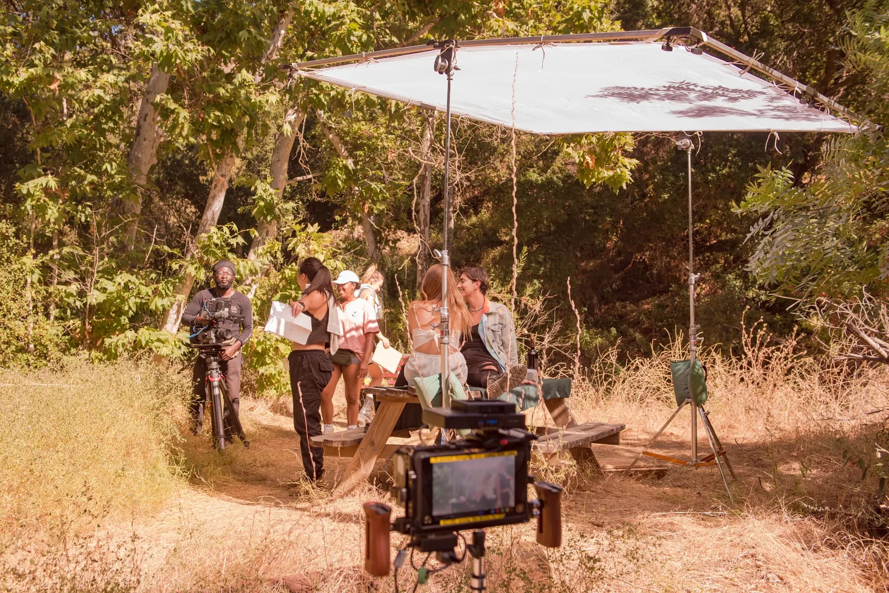 Behind the scenes on the set of To Her (6 of 6)