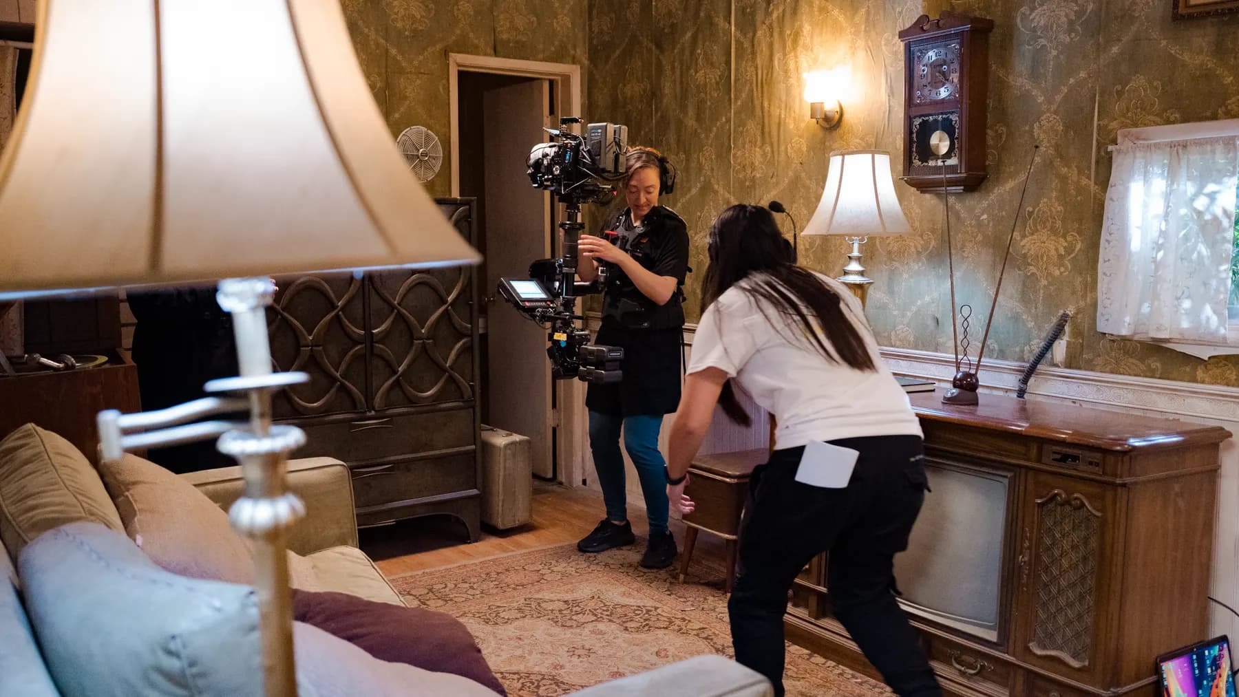 Behind the scenes on the set of You're IN (3 of 11)