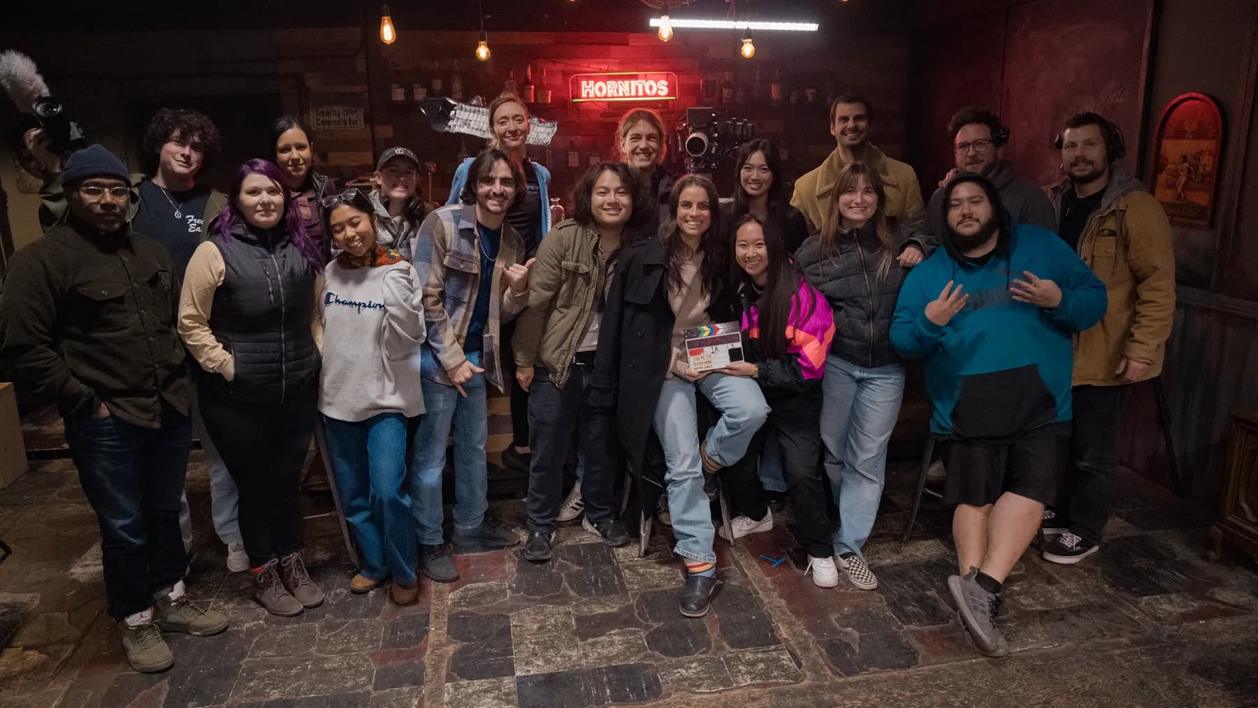 Behind the scenes on the set of You're IN (11 of 11)